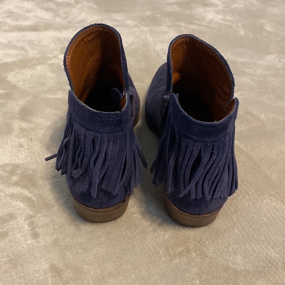 Lucky Brand Moroccan Blue oiled suede Lk-Benjii - Picture 4 of 8